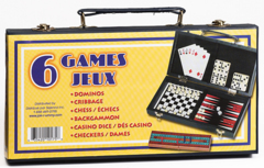 Jeux 6 en 1 magnétique